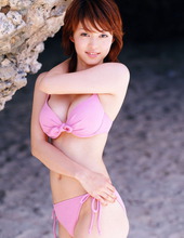 Mayuko Iwasa On The Beach 02