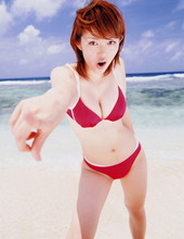 Mayuko Iwasa On The Beach 11