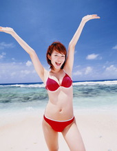 Mayuko Iwasa On The Beach 13
