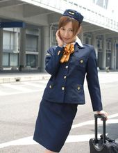 Nene Ogawa Flight Attendant 00