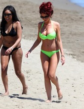 Hot Amy Childs On The Beach 10