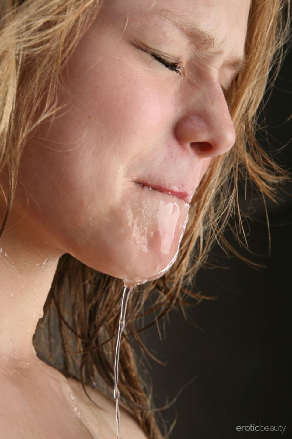 Dripping wet